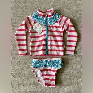 NWT | UPF 50+ Sun Protection Baby Swimsuit (0-3 months)